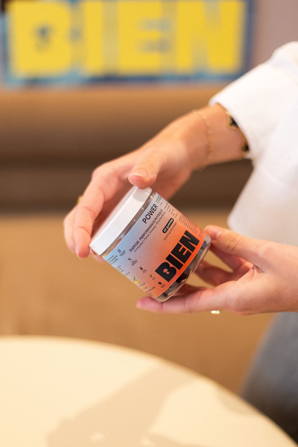 Gummies BIEN health POWER, énergie et performance