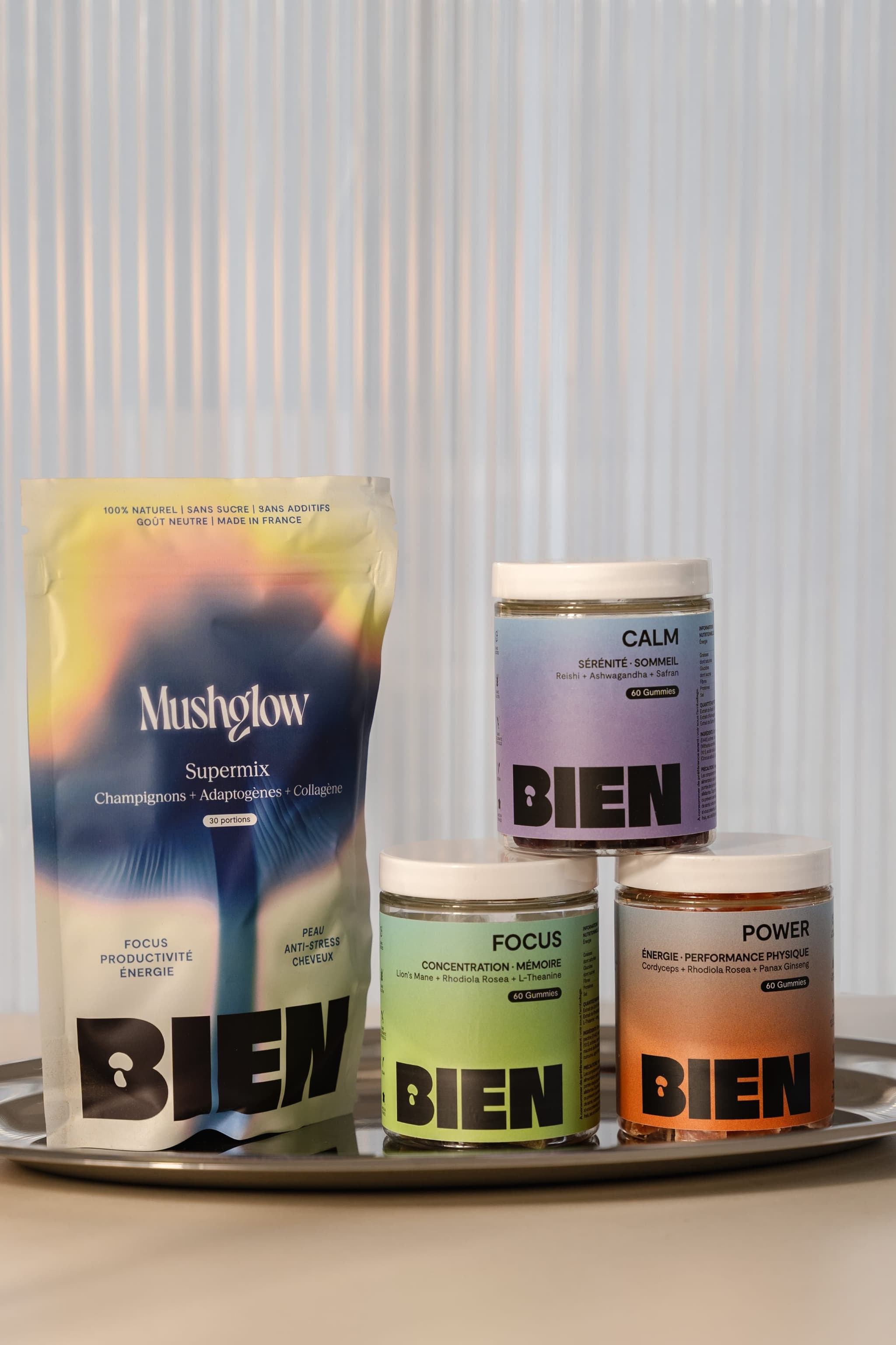 Produits BIEN health, bénéfices
